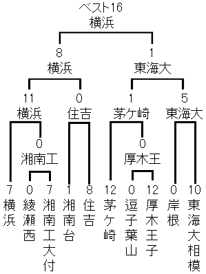 2026夏 高校野球神奈川県大会トーナメント表/横浜、綾瀬西、湘南工大付、湘南台、住吉、茅ケ崎、逗子葉山、厚木王子、岸根、東海大相模