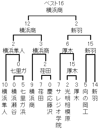 2026夏 高校野球神奈川県大会トーナメント表/横浜隼人、横浜瀬谷、七里ガ浜、横浜商、荏田、慶応藤沢、サレジオ学院、光明相模原、厚木、向の岡工、新羽
